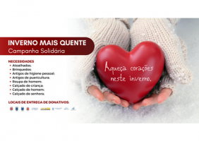 CAMPANHA SOLIDÁRIA INVERNO MAIS QUENTE   