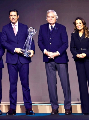 PRESIDENTE RUI CRISTINA FOI A MATOSINHOS  RECEBER O TROFÉU DE CIDADE EUROPEIA DO DESPORTO