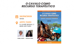 Lançamento do livro «O Cavalo como Recurso Terapêutico»