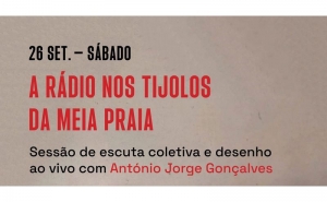 Meia Praia recebe sessão de escuta coletiva dos sons do 25 de Abril
