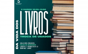 «Da vida dos livros» - troca de livros usados