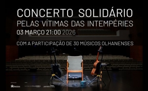 Concerto solidário no Auditório Municipal Maria Barroso apoia vítimas das intempéries