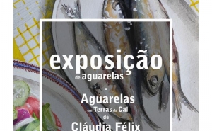 Aguarelas em Terras da Cal na Galeria do Espírito Santo 