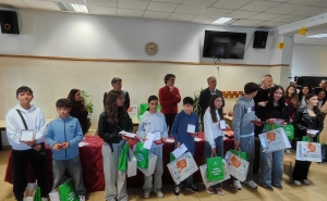 Entrega de prémios de mérito e valor no AEFFL