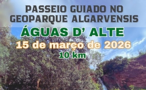 Águas d Alte - Passeio Pedestre Guiado no Geoparque Algarvensis