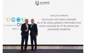 Município de Olhão distinguido na 16.ª Festa do Futebol e Futsal do Algarve