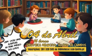 Tavira celebra o Dia Internacional do Livro Infantil com atividades na Biblioteca