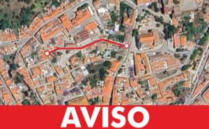 RUA DA MISERICÓRDIA, EM SILVES, CORTADA AO TRÂNSITO NO DIA 14 DE NOVEMBRO
