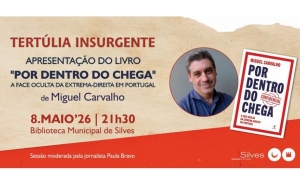 MUNICÍPIO DE SILVES PROMOVE APRESENTAÇÃO DO LIVRO «POR DENTRO DO CHEGA» NA BIBLIOTECA MUNICIPAL