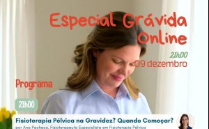 Sessão online e gratuita esclarece grávidas sobre os benefícios da Fisioterapia Pélvica durante a gestação