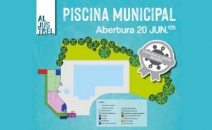 Piscina Municipal de Ar Livre abre amanhã com novas regras e com selo de qualidade por cumprir todos os requisitos de higiene e segurança