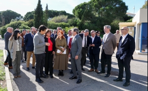 Águas do Algarve inaugurou a Empreitada de Execução de Infraestruturas de Elevação e Adução de ApR da ETAR de Quinta do Lago