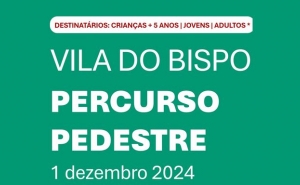 Vila do Bispo assinala Dia das Cidades Educadoras com um Percurso Pedestre