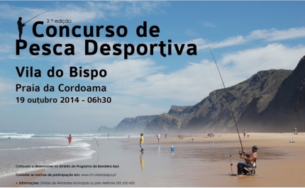 Inscrições Abertas para a 3ª Edição do Concurso de Pesca Desportiva de Vila do Bispo