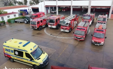 Covid-19: Bombeiros de Vila Real de Santo António esperam voltar à normalidade na próxima semana