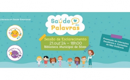 Biblioteca Municipal de Silves recebe projeto «Saúde das Palavras»