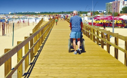 Praias de Vila Real de Santo António são acessíveis a todos