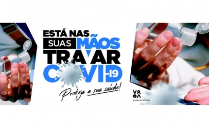 Município de VRSA prolonga aplicação de medidas restritivas para prevenir a Covid-19