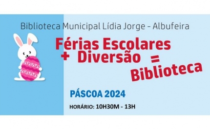 O PROGRAMA «FÉRIAS ESCOLARES + DIVERSÃO = BIBLIOTECA» ESTÁ DE VOLTA A ALBUFEIRA