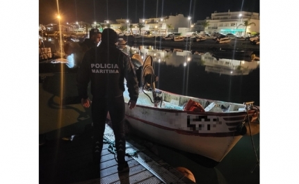 Polícia Marítima deteta embarcação em situação irregular e apreende arte de pesca na Ria Formosa em Tavira