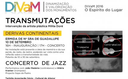 Inauguração de «Transmutações» de Milita Doré