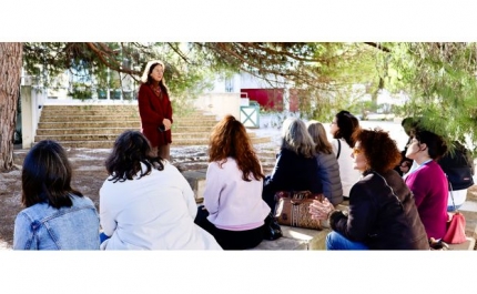 UAlg assinala Dia Mundial da Aprendizagem ao Ar Livre com visita às salas exteriores