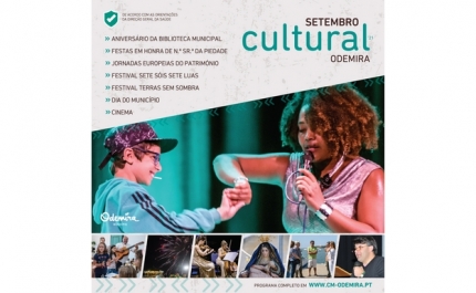 Setembro Cultural | UM MÊS DEDICADO À CULTURA EM ODEMIRA