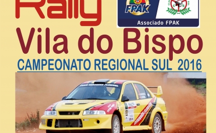 Rali de Vila do Bispo realiza-se a 9 e 10 de abril