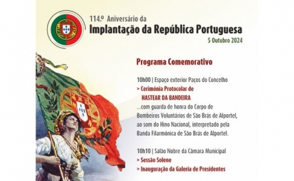 São Brás de Alportel celebra 114 anos da Implantação da República