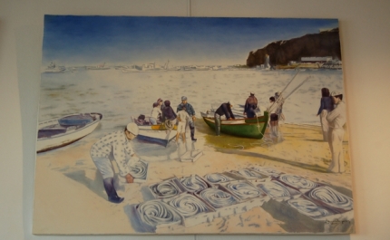 Exposição de pintura «Praias do Barlavento Algarvio e outras» no Centro de Interpretação de Vila do Bispo