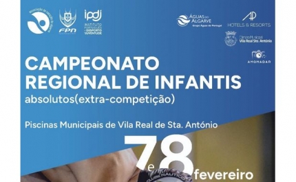 Campeonato Regional de Infantis reúne o melhor da natação algarvia em Vila Real de Santo António 
