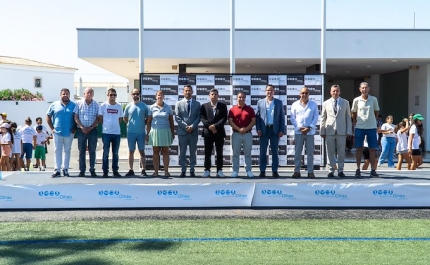 Jogos de Quelfes juntam 700 crianças de todo o Algarve no Estádio Municipal de Olhão
