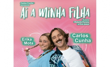 Carlos Cunha e Erika Mota apresentam «Ai a minha filha» em VRSA