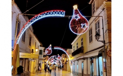 Vila Real de Santo António inaugura iluminação de Natal