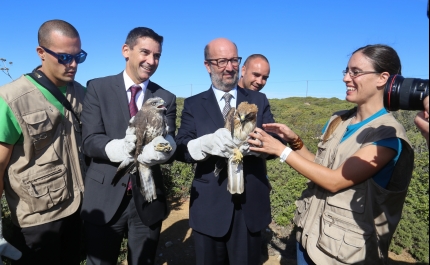 Ministro do Ambiente visita o festival dedicada à Natureza