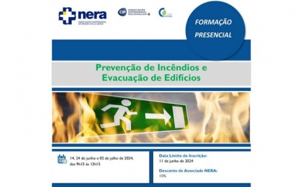 Formação Presencial: Ação de Formação - Prevenção de Incêndios e Evacuação de Edifícios