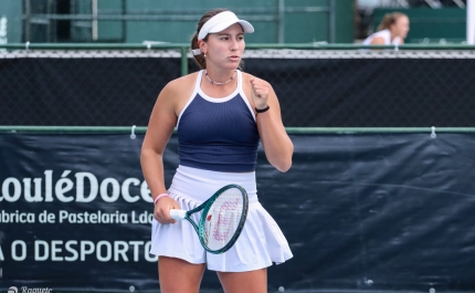 Francisca Jorge e Angelina Voloshchuk marcam encontro nos quartos de final do Loulé Ladies Open