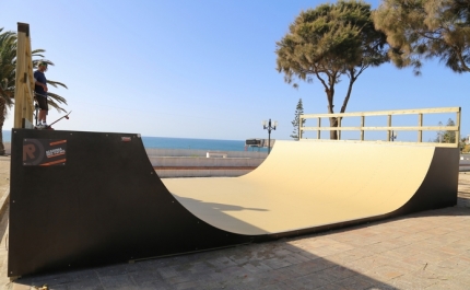 Sagres tem Rampa de Skate