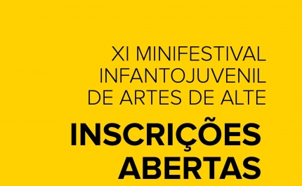 Abertura de inscrições para XI Minifestival Infantojuvenil de Artes de Alte