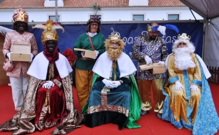 Reis Magos de Ayamonte recriam tradição em Vila Real de Santo António