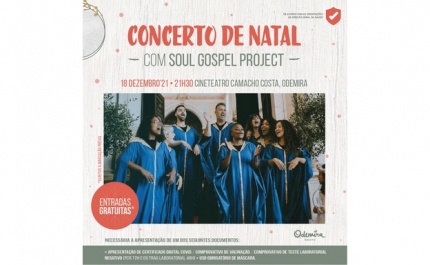 Natal em Odemira | CONCERTO DE NATAL COM SOUL GOSPEL PROJECT