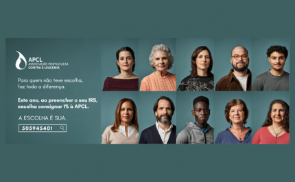 O Cancro do Sangue não é uma escolha, mas todos podemos escolher combatê-lo: consigne 1% do seu IRS à APCL
