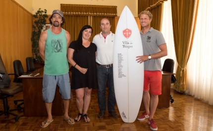 Município de Vila do Bispo assinou contrato de patrocínio com o Algarve Surf Clube