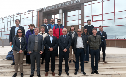 Representantes de entidades brasileiras dos transportes visitam o Porto de Sines