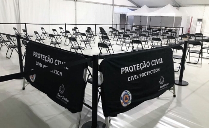 Centro Municipal de Vacinação de Portimão reativado no Parque de Feiras e Exposições