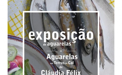 Aguarelas em Terras da Cal na Galeria do Espírito Santo 