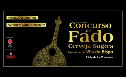 Inscrições abertas para o Concurso de Fado Cerveja Sagres Concelho de Vila do Bispo