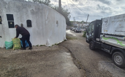 MUNICÍPIO DE SÃO BRÁS DE ALPORTEL ALARGA RECOLHA SELETIVA PORTA-A-PORTA A VILARINHOS