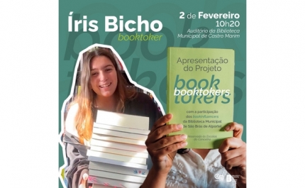 Projeto Booktokers na Biblioteca Municipal de Castro Marim 