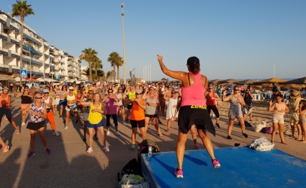 QUARTEIRA | Mais uma grande festa Zumba Sunset com Bela Pereira 